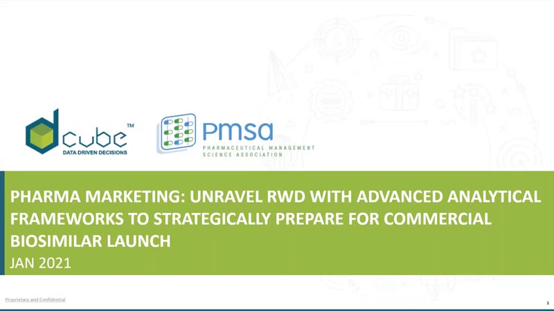 Unravel RWD with Advanced Analytical Frameworks to Strategically Prepare for Commercial Biosimilar Launch