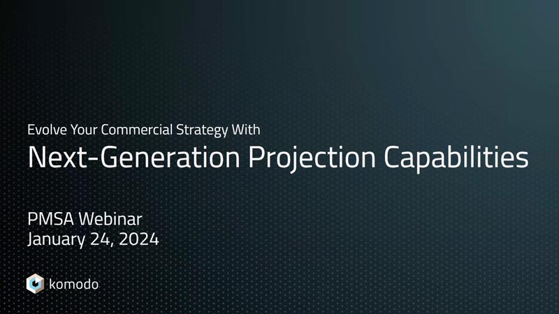 Evolve Your Commercial Strategy with Next-Generation Projection Capabilities
