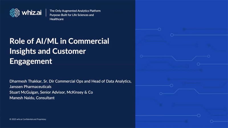 Role of AI/ML in Commercial Insights and Customer Engagement