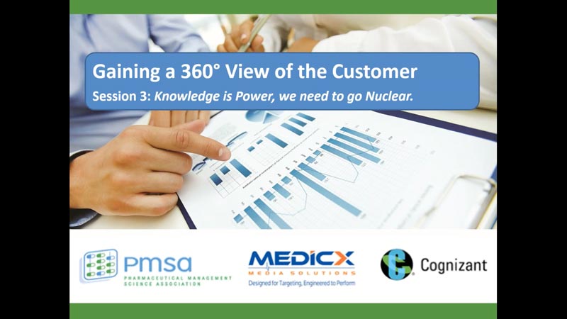 Gaining a 360 Degree View of the Customer, Session 3: Knowledge is Power, We Need to Go Nuclear