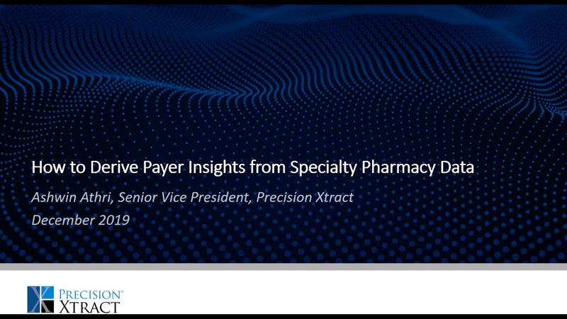 How to Derive Payer Insights from Specialty Pharmacy Data